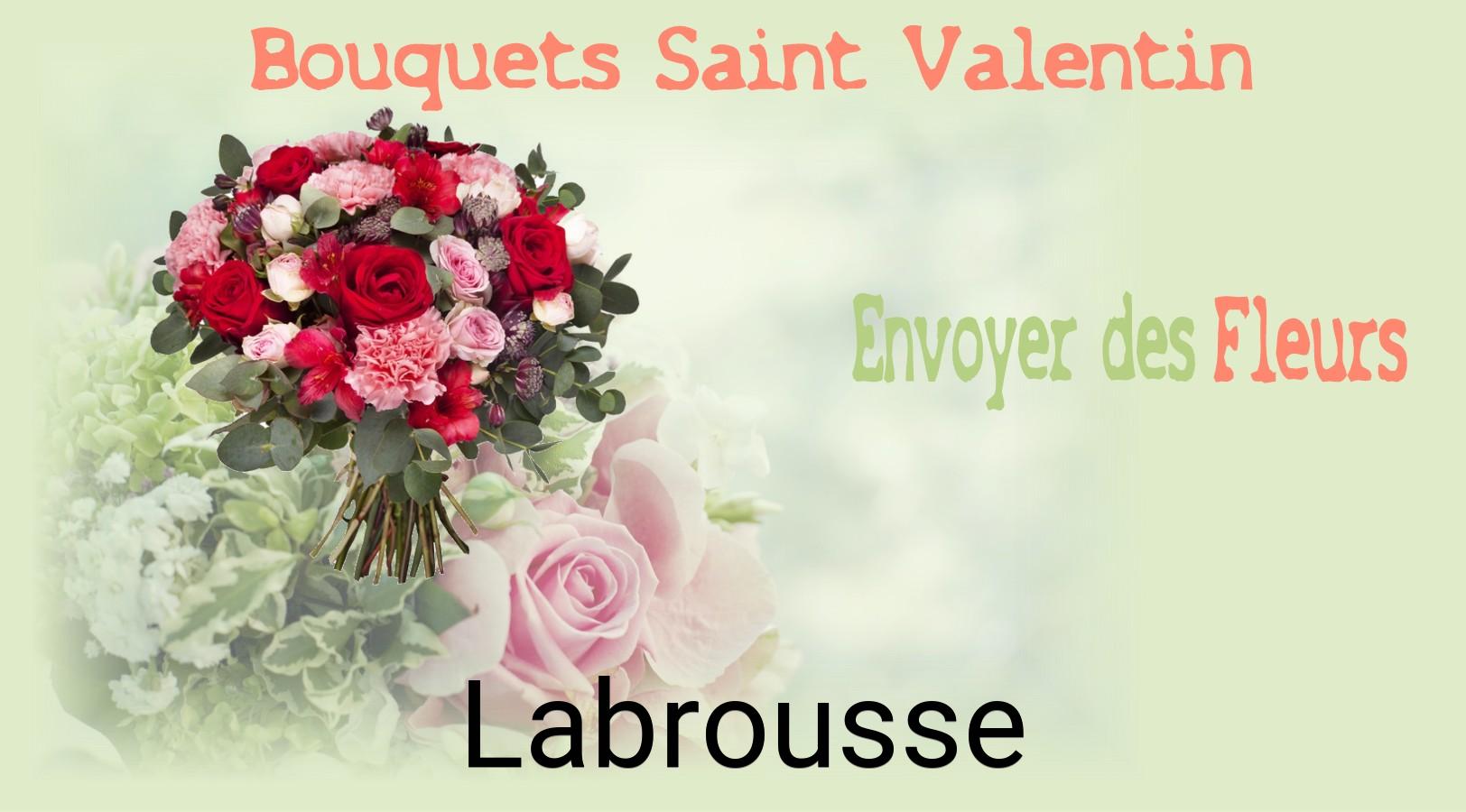 Roses de Saint-Valentin livrées à Labrousse